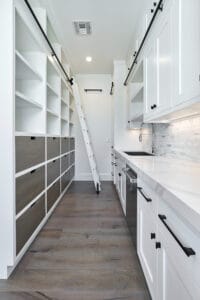 Custom White Scullery Cabinetry