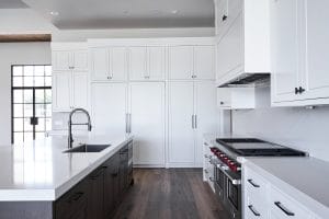White Kitchen Cabinetry Custom Built
