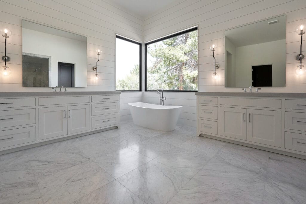 Luxury Builts Custom Built Primary Bathroom Vanity