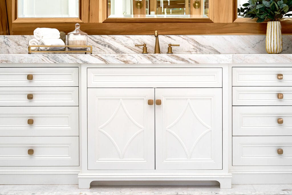 White Bathroom Vanity
