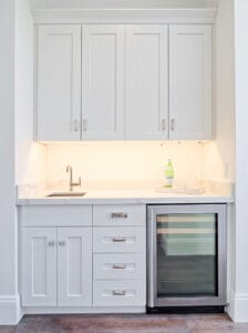 Custom White Built-In Cabinetry Phoenix