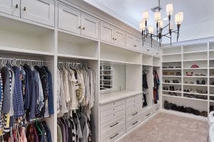 Custom Built Closet Cabinetry