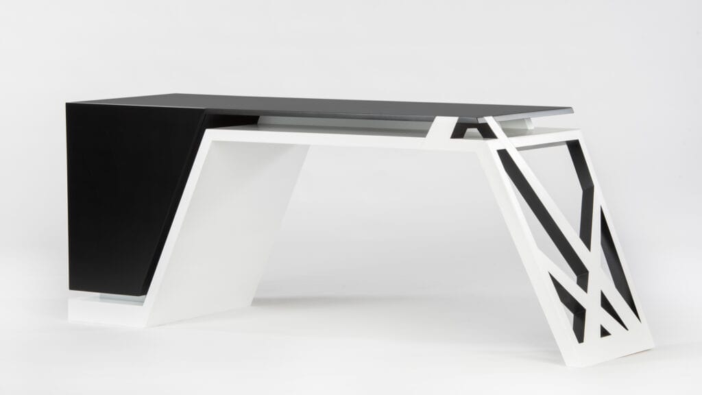 Custom Built Modern Black Furniture Luxury Builts