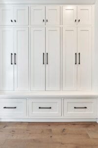 Custom White Cabinetry