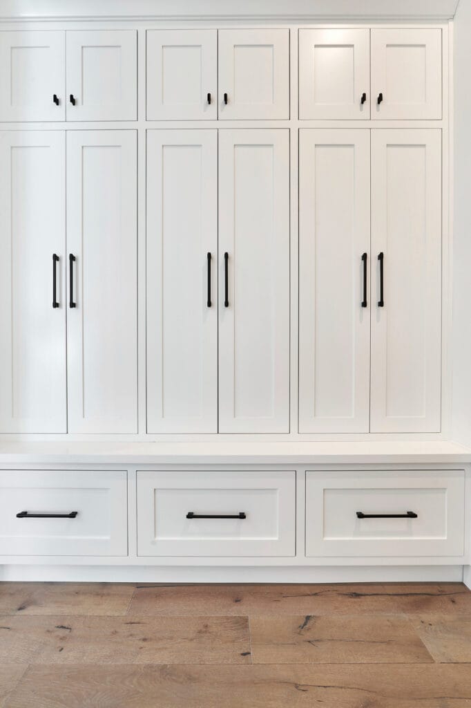 Custom White Cabinetry