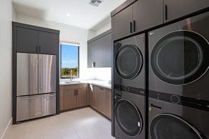 Contemporary Laundry Room Cabinets Scottsdale
