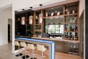 Custom Built-In Bar