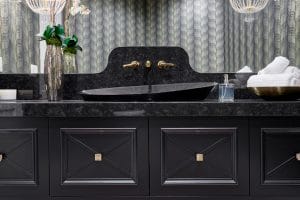 Dark Bathroom Vanity