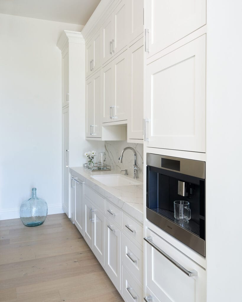 Custom White Pantry Cabinetry