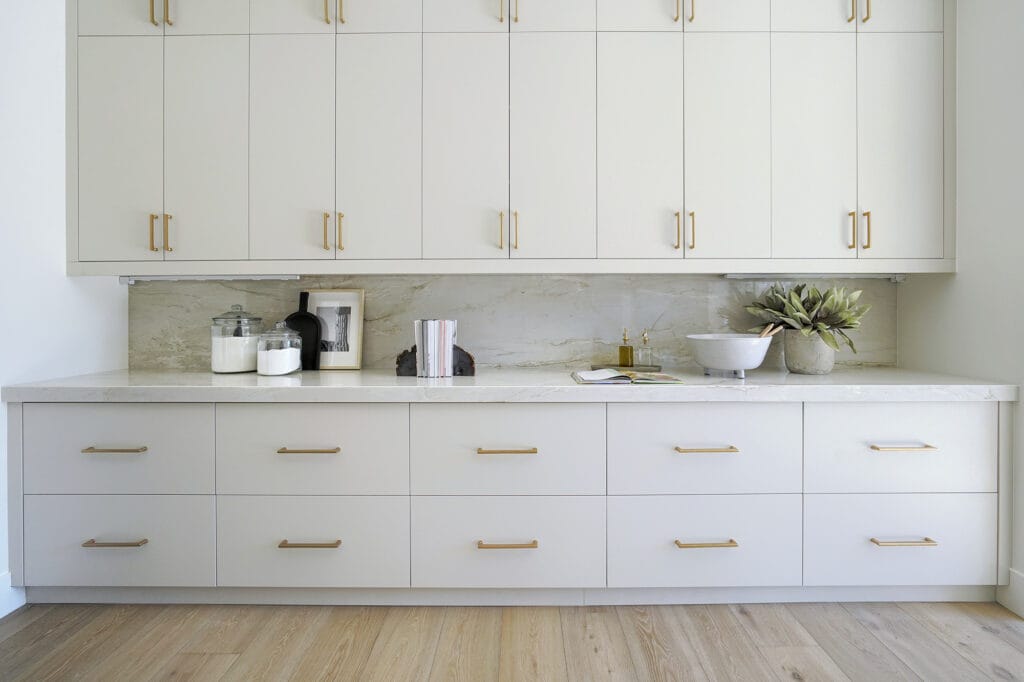 Custom Beige Cabinetry