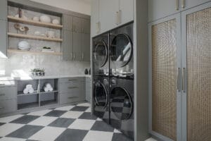 custom laundry room cabinets