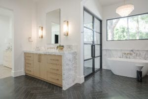 modern arizona bathroom