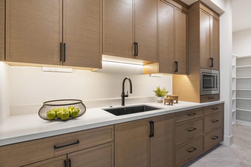 custom wood cabinets