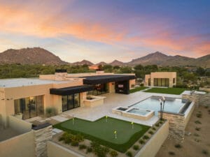 Desert Modern Home Luxury Builts