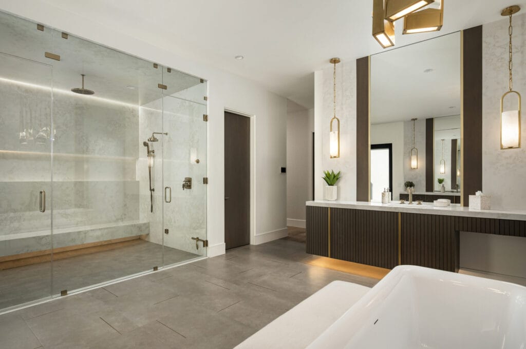 Custom bathroom vanity